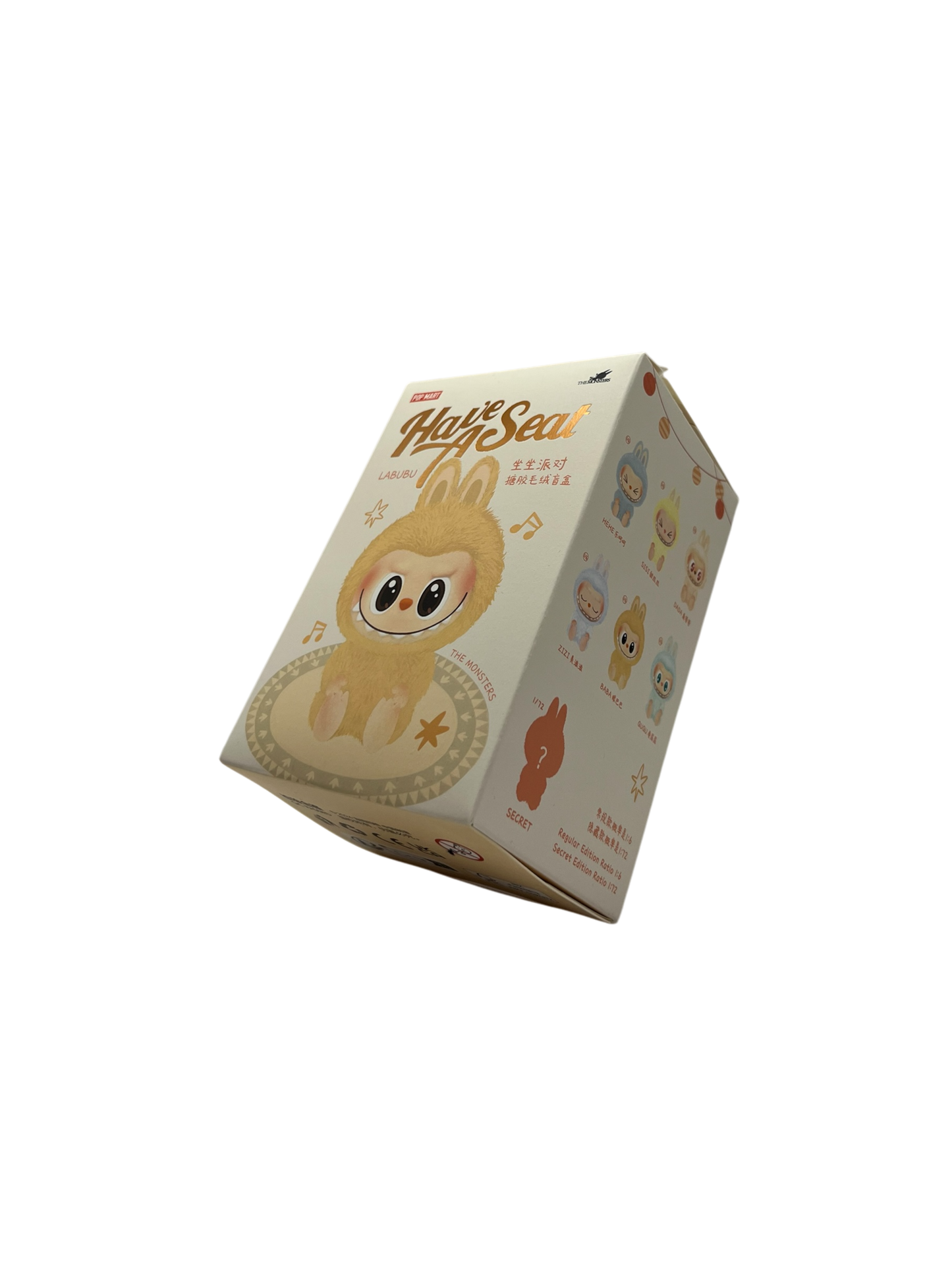 Pop Mart Labubu The Monsters Have a Seat Vinyl Plush Blind Box