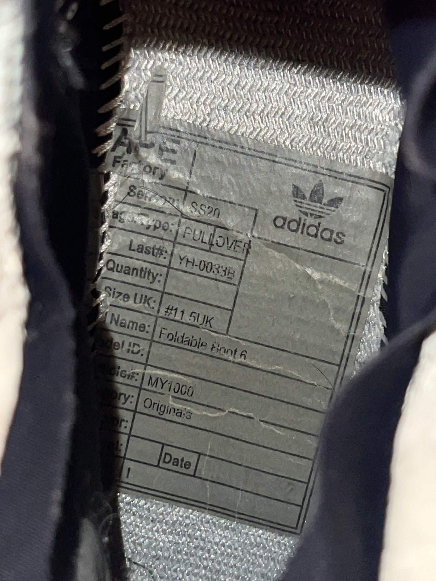 YZY Sample Foldable Boot 6