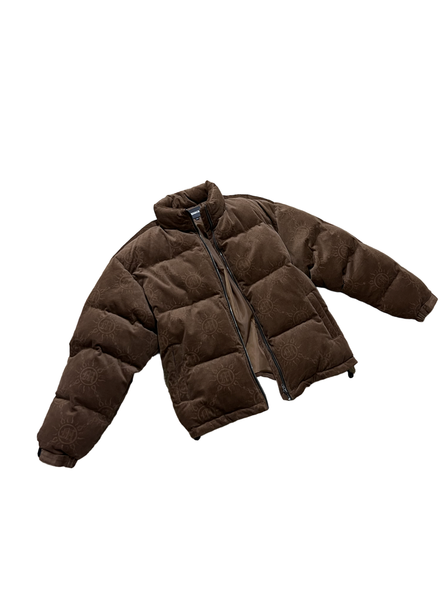 menacelosangeles Corduroy Monogram Puffer