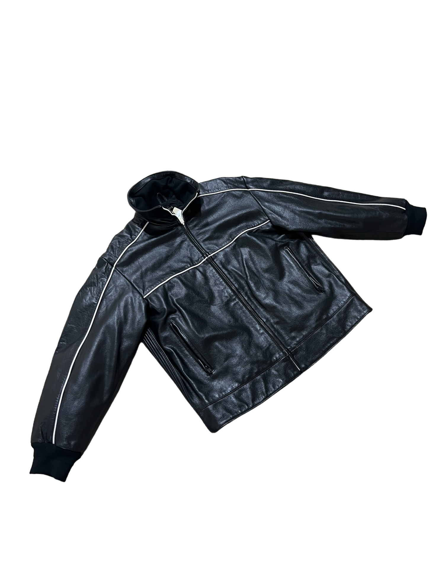 YZY Season 5 Calabasas Leather Jacket