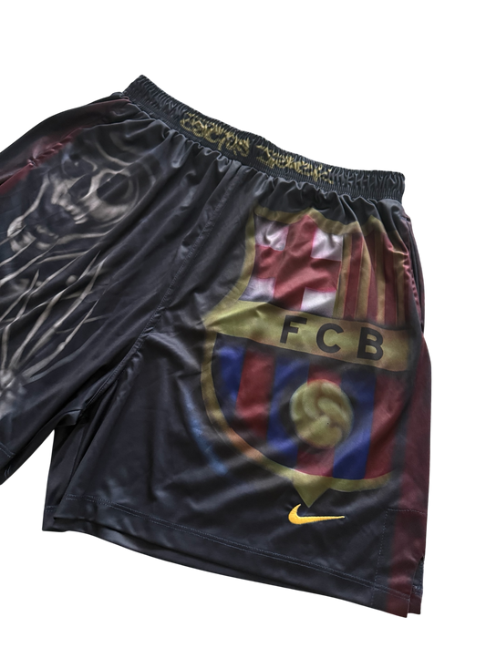 Fc Barcelona X Travis Scott Nike Skeleton Home Shorts