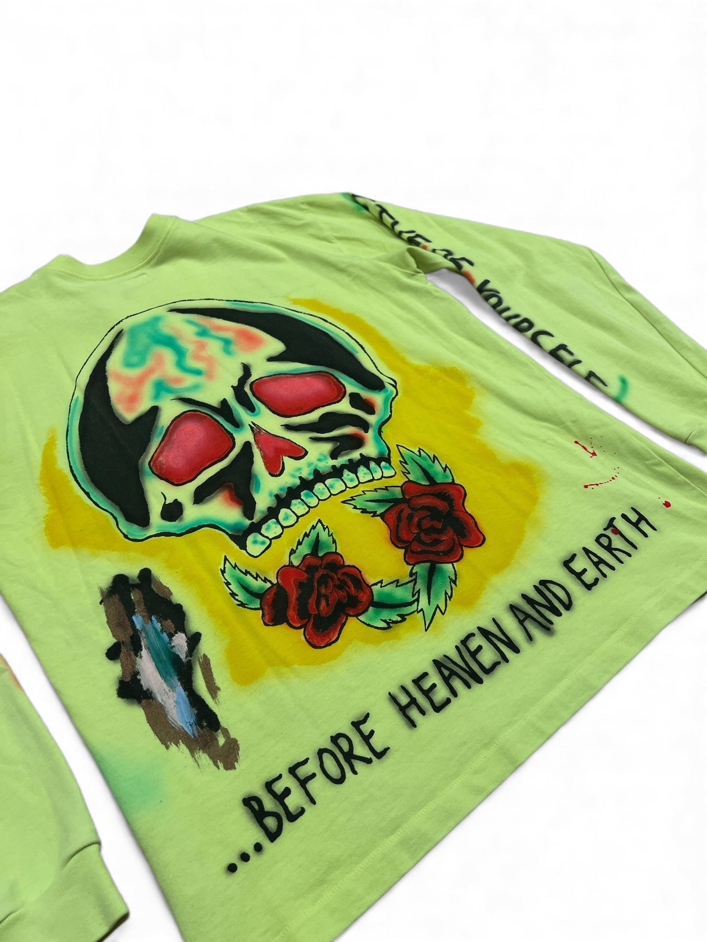 YZY Wes Lang Skeleton Long Sleeve