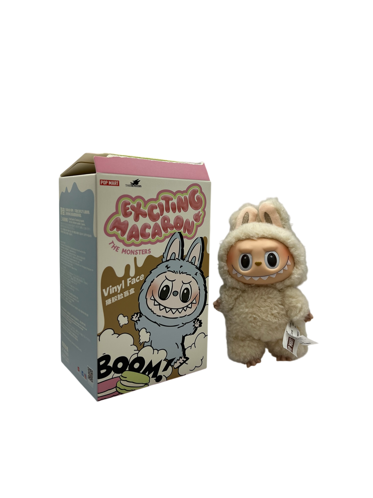 Pop Mart Labubu The Monsters Tasty
Macarons Vinyl Face Open Box Single ones