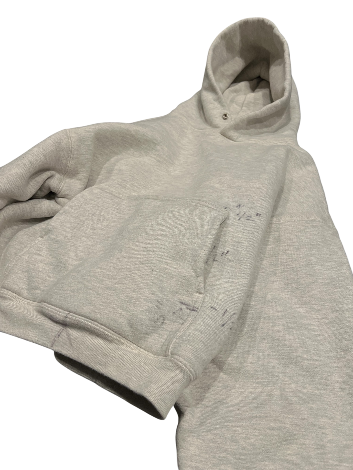 YZY Sample Double Layered Snap Hoodie