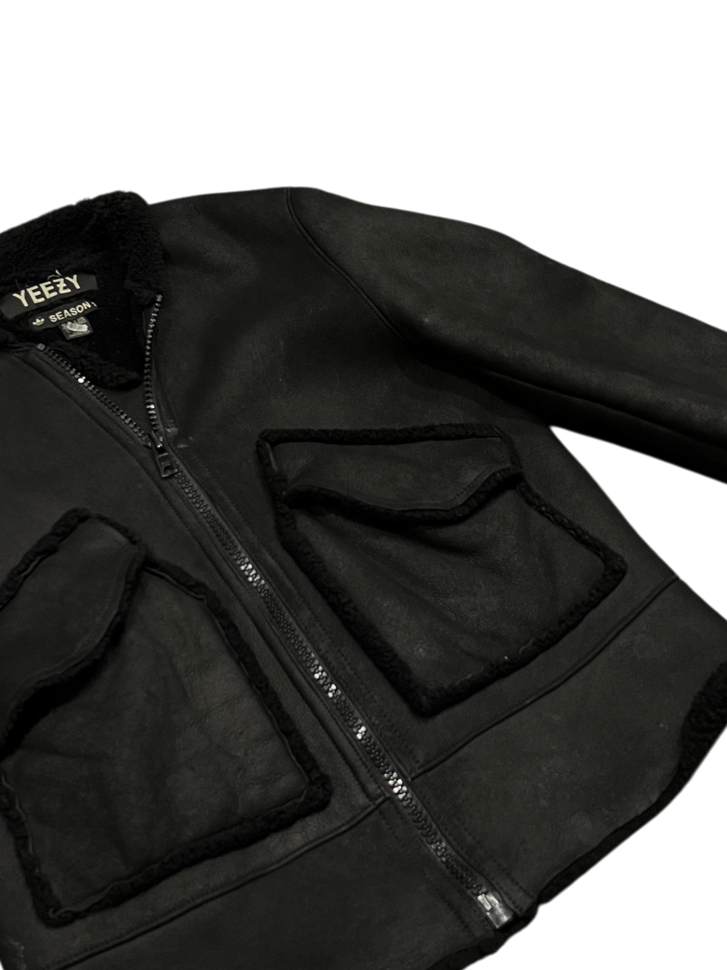 YZY Season 1 ShearlingLeather Jacket