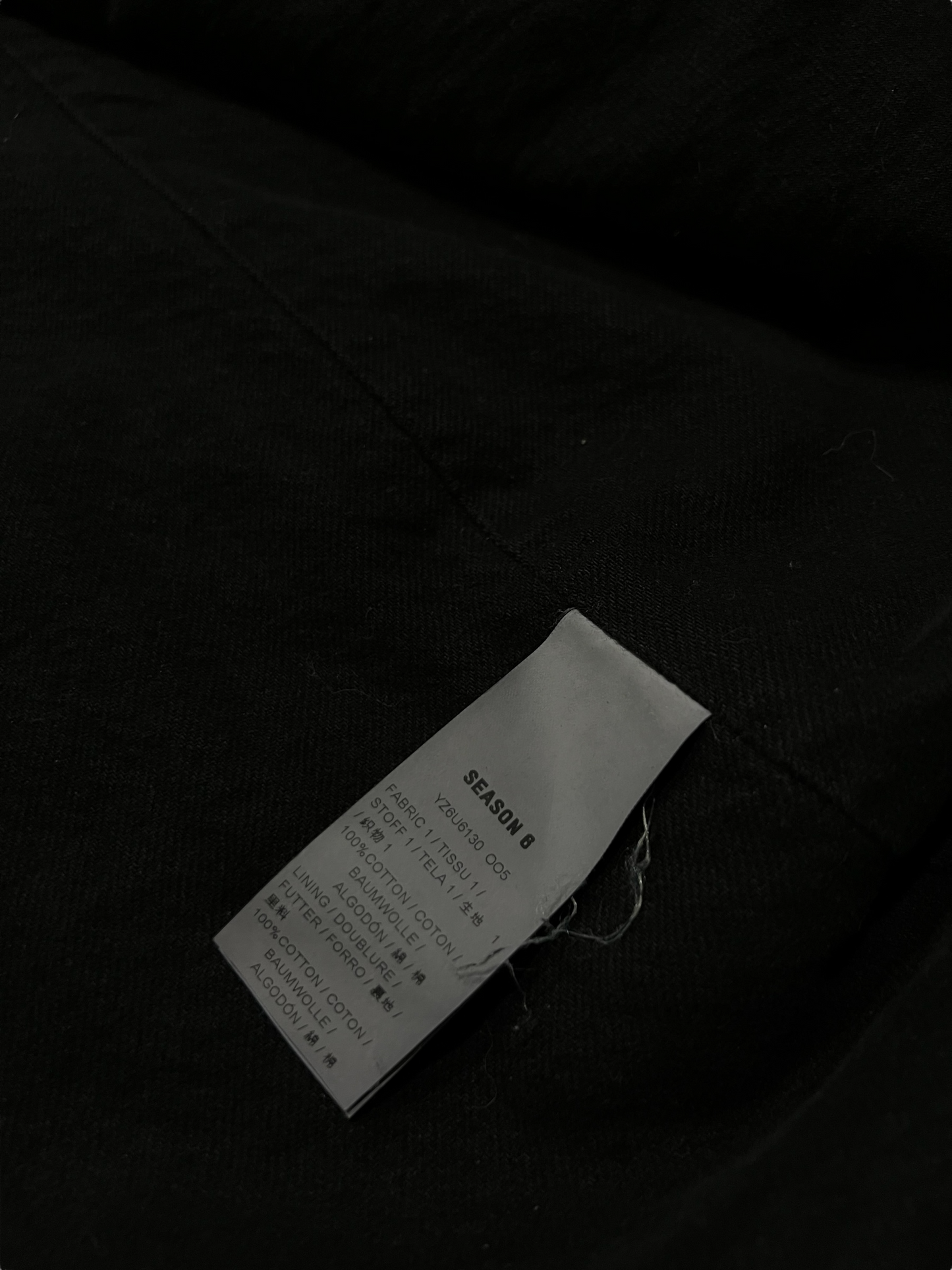 YZY Season 6 Long Coat