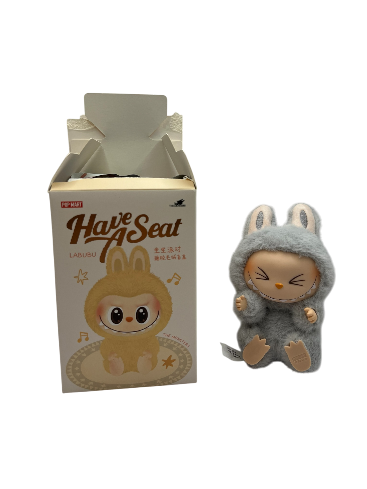 Pop Mart Labubu The Monsters Have a Seat HEHE Vinyl Plush