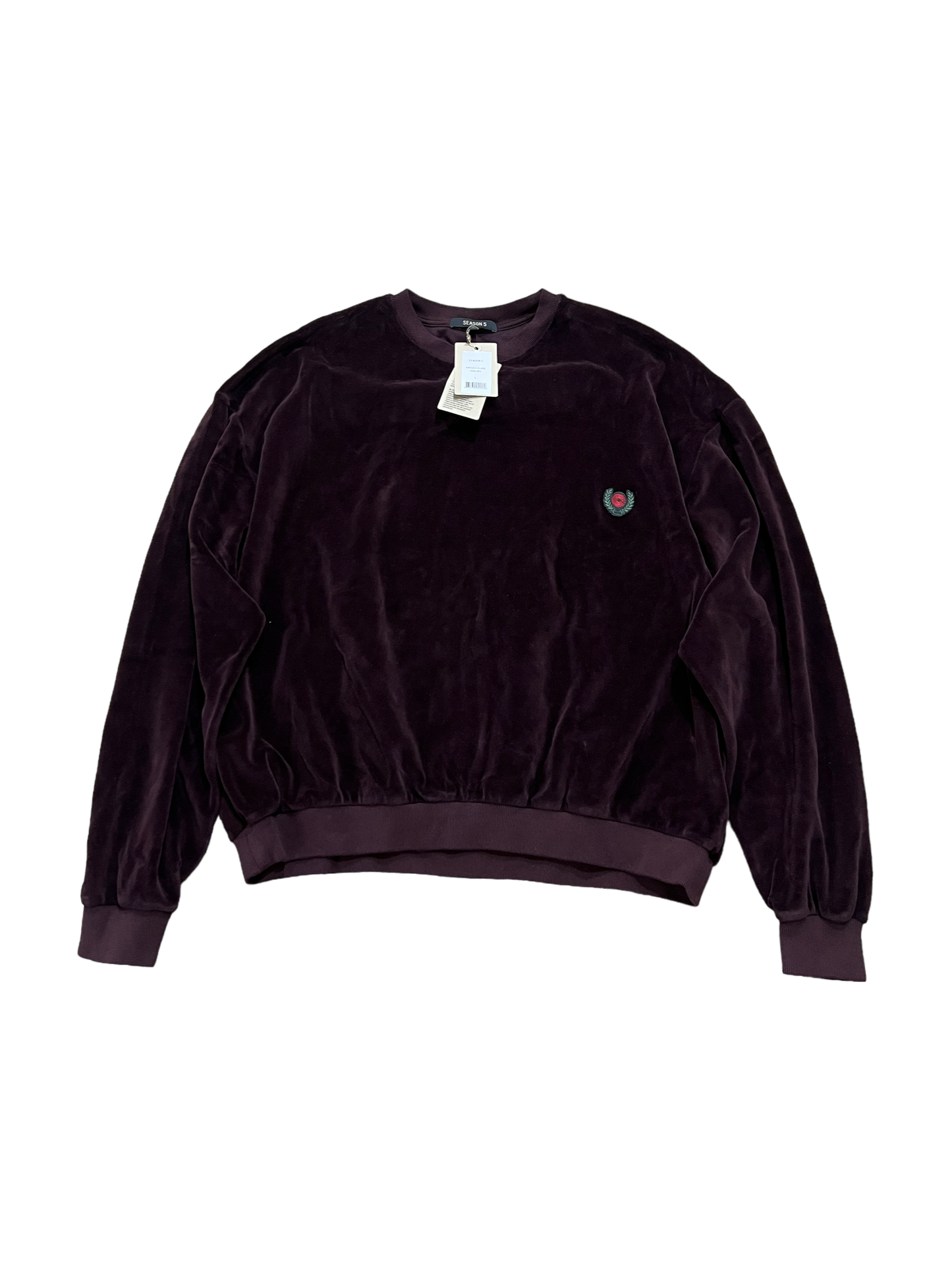 YZY Season 5 Velour Crewneck