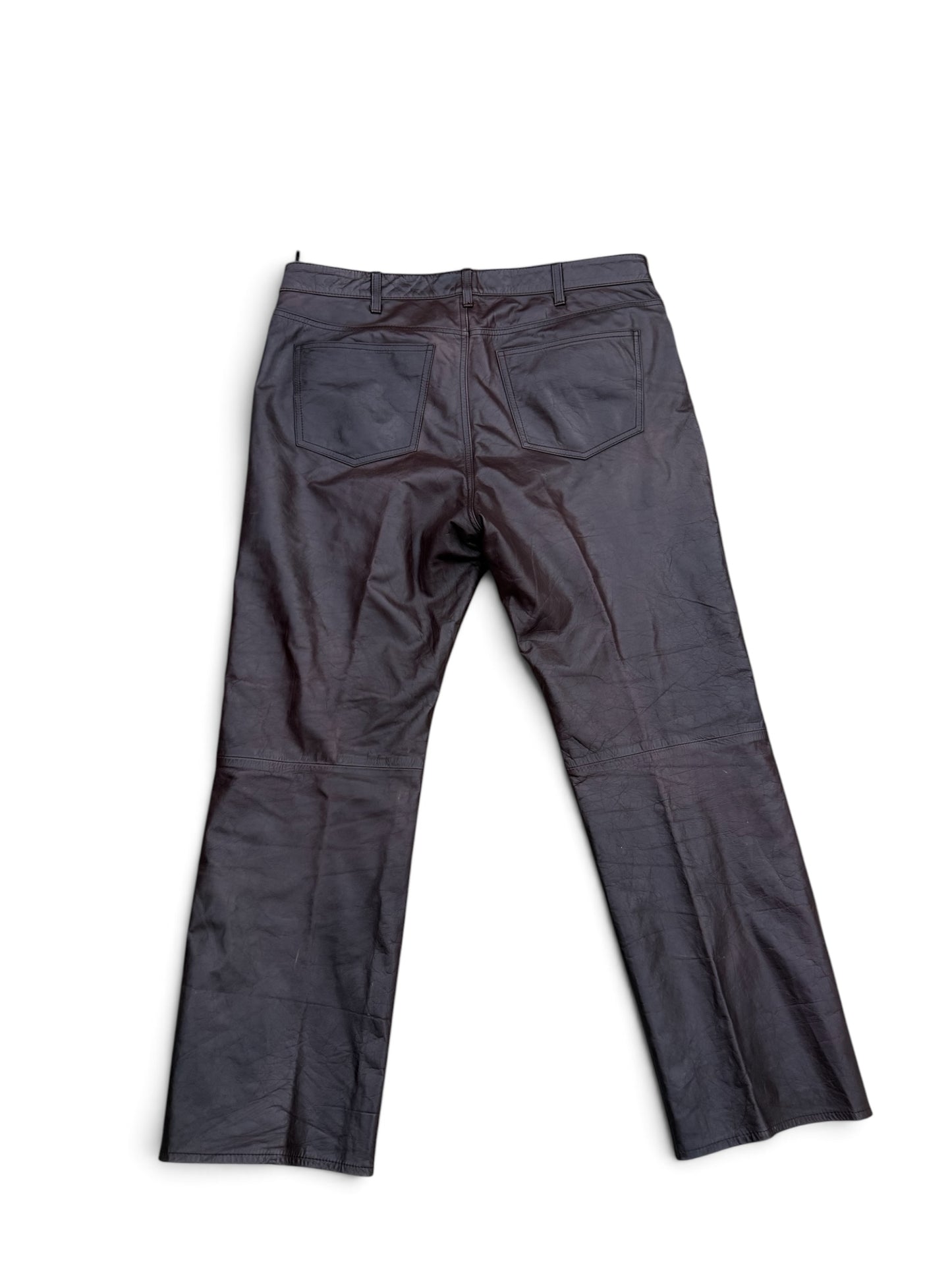 Vintage Gap Leather Boot Cut Pants