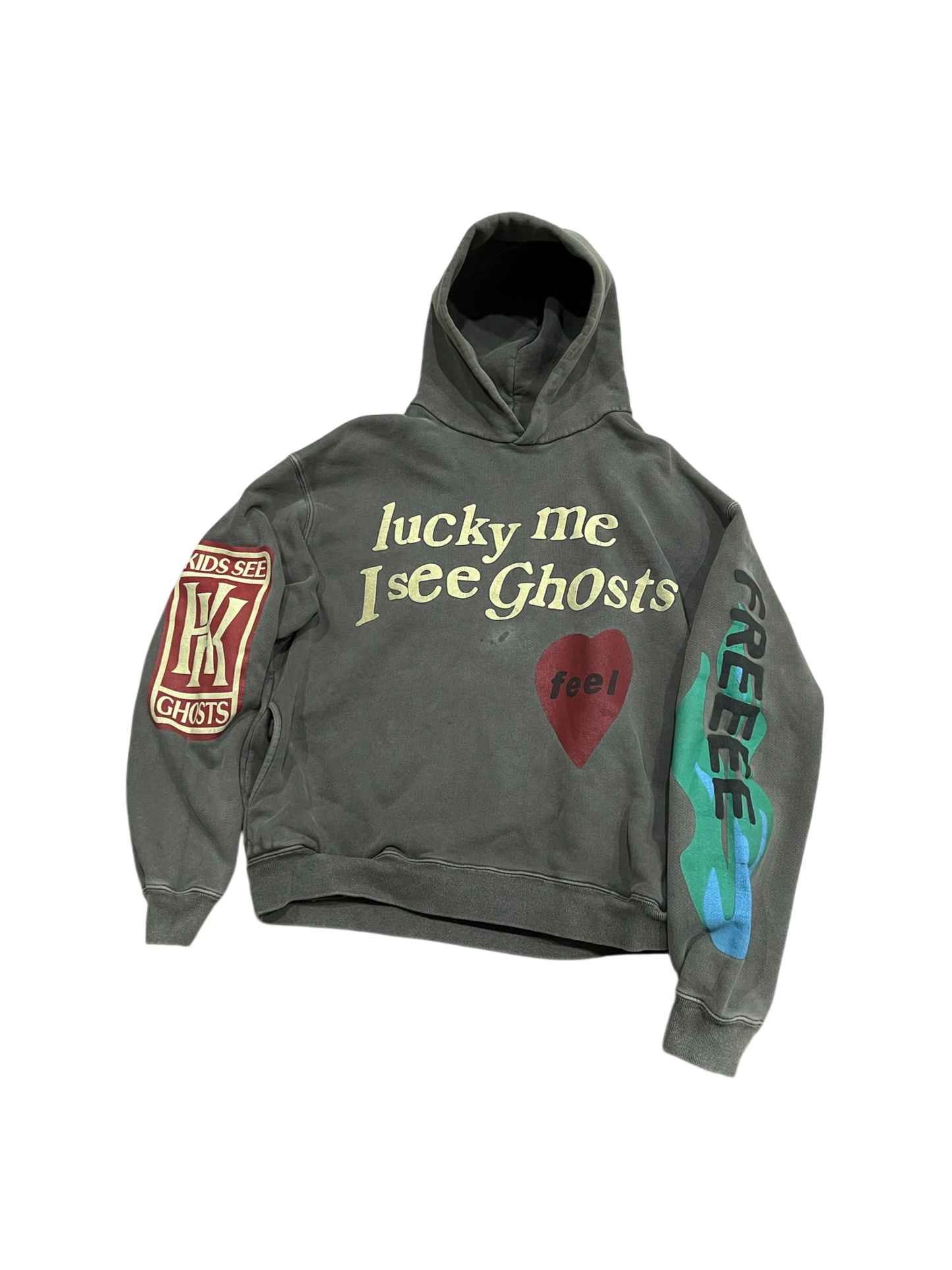YZY Kids See Ghosts Free Hoodie