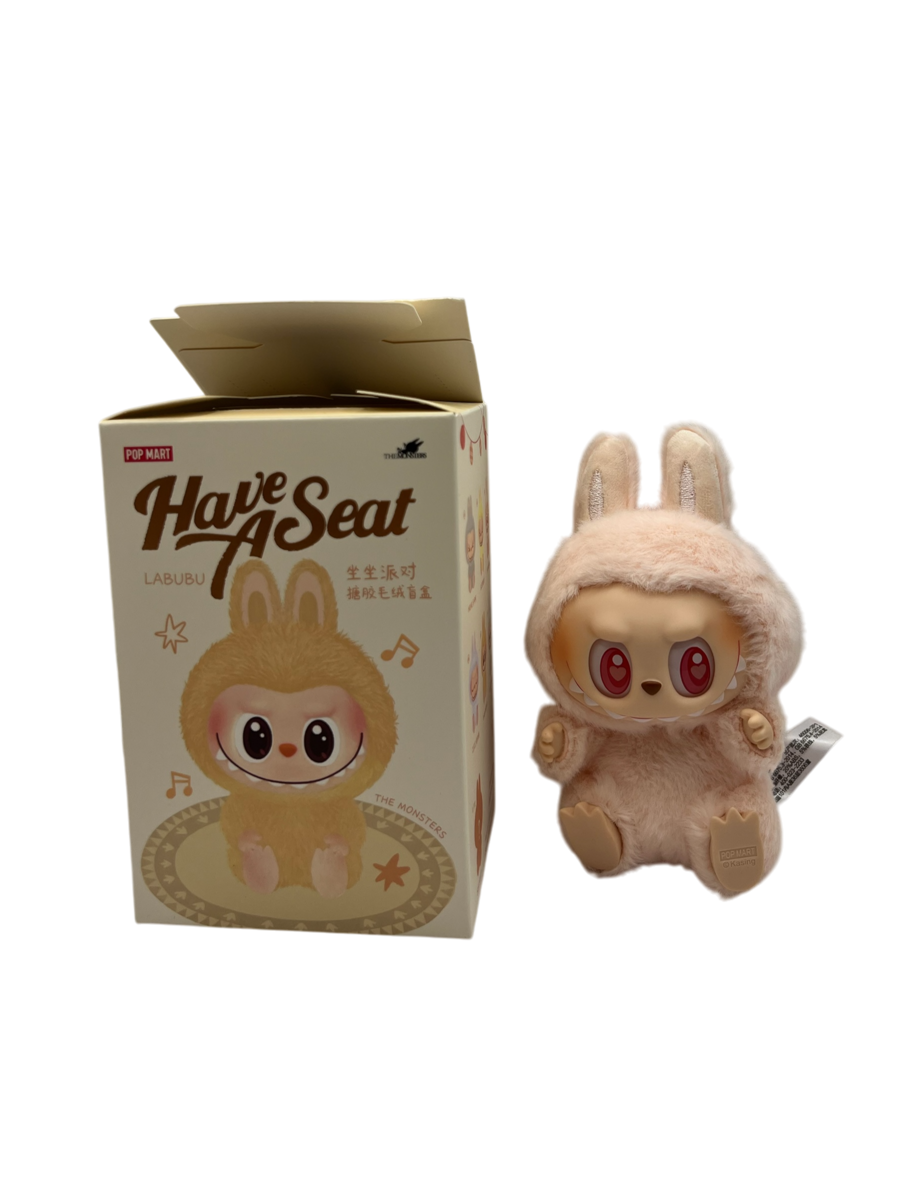 LABUBU ラブブ THEMONSTERS POP MART DADA Pop Mart Labubu The Monsters Have a Seat DADA Vinyl Plush