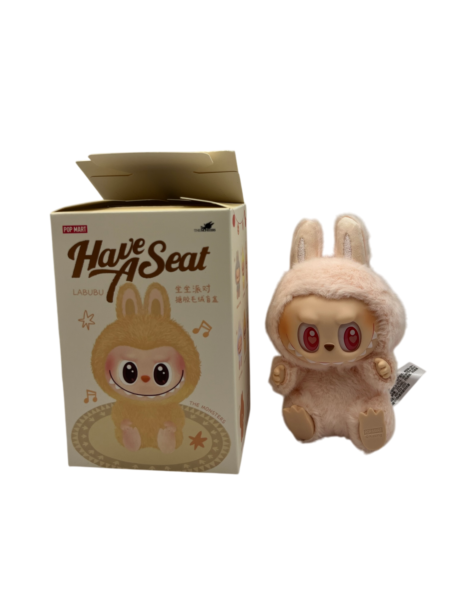 Pop Mart Labubu The Monsters Have a Seat DADA Vinyl Plush