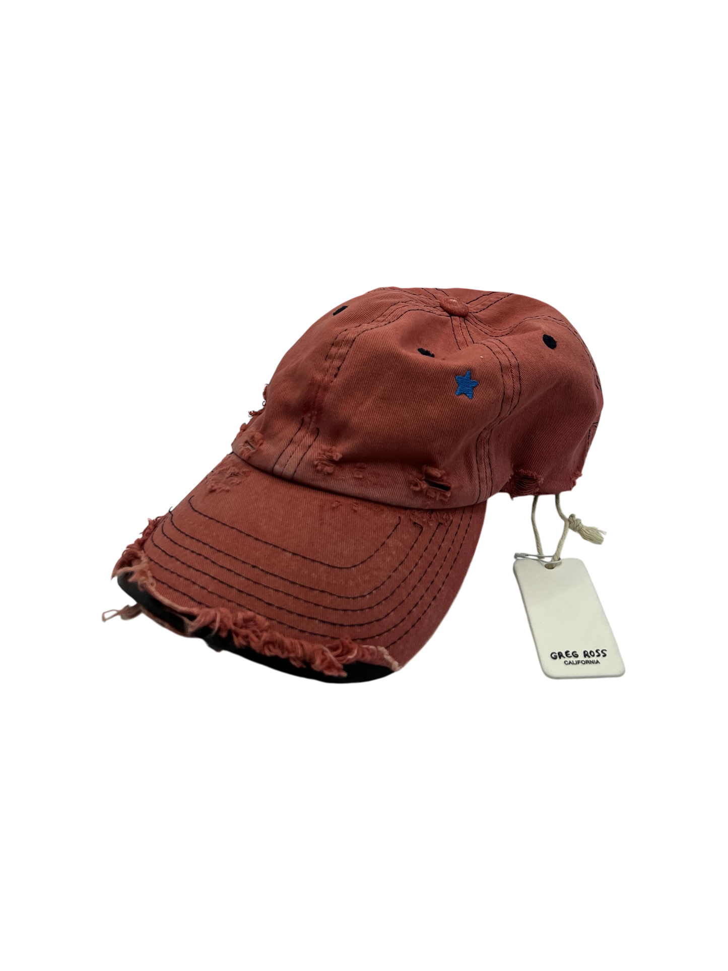 Greg Ross Distressed Cap
Akira Red