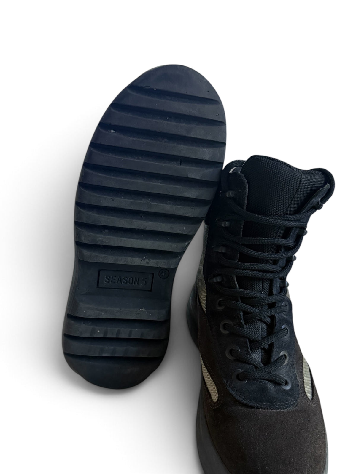 YZY Season 5 Combat Boot Oil