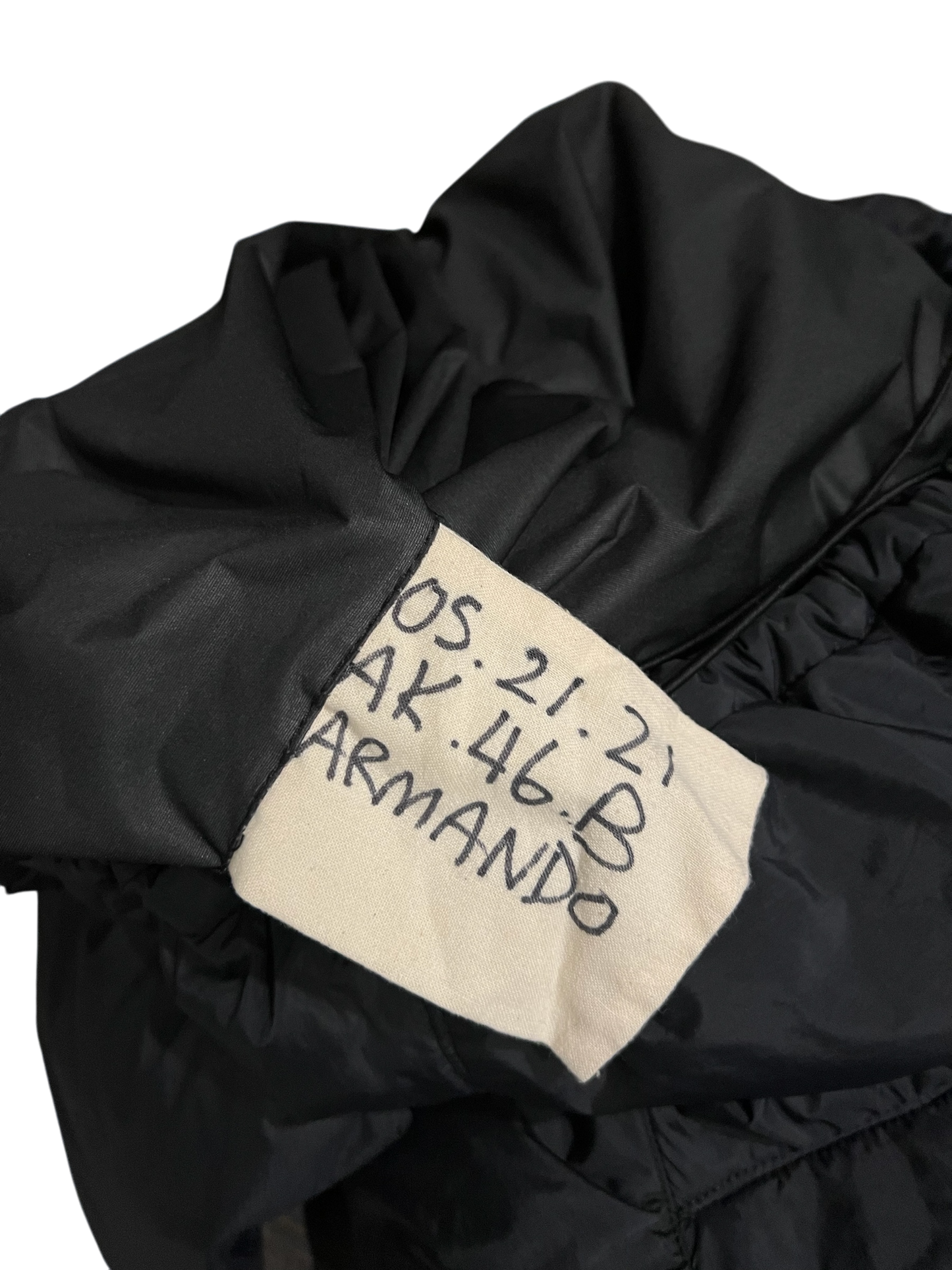 YZY Sample Masked Long Jacket