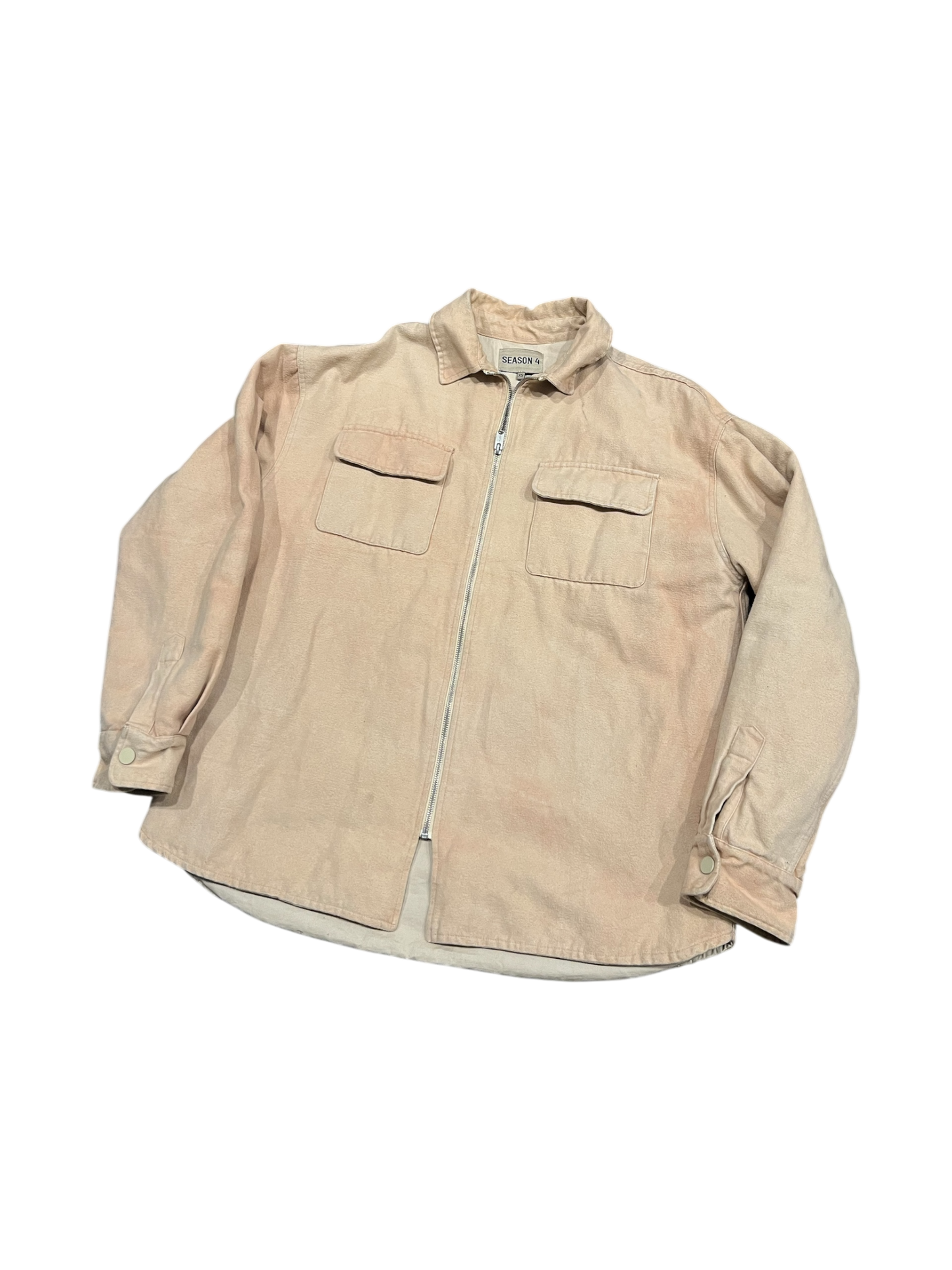 YZY Season 4 Zip Flannel