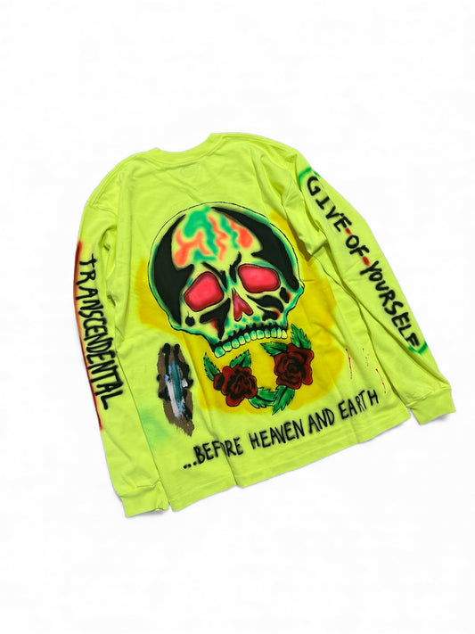 YZY Wes Lang Skeleton Long Sleeve