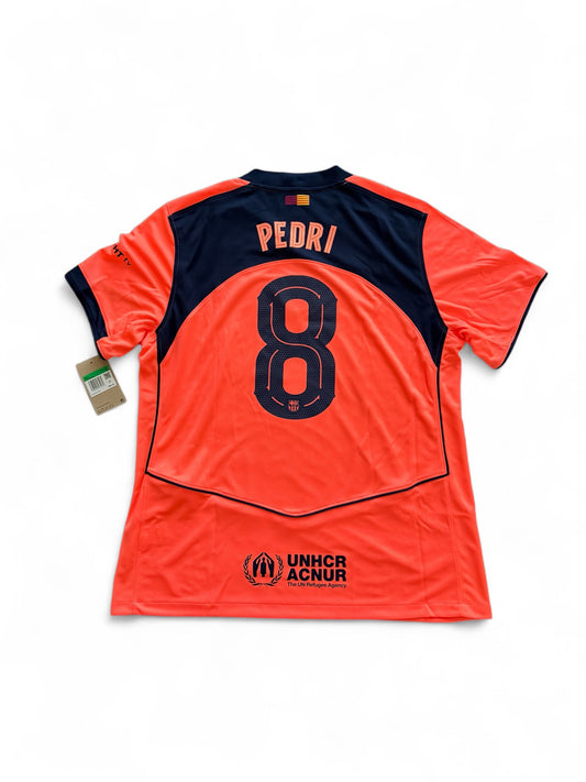 Fc Barcelona 25/26 Third Kit #8 Pedri Jersey