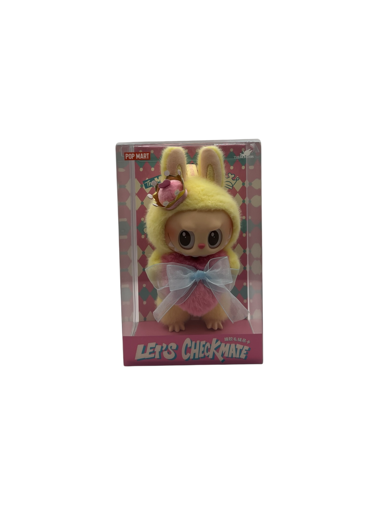 Pop Mart Labubu The Monsters Let's Checkmate Series Vinyl Plush