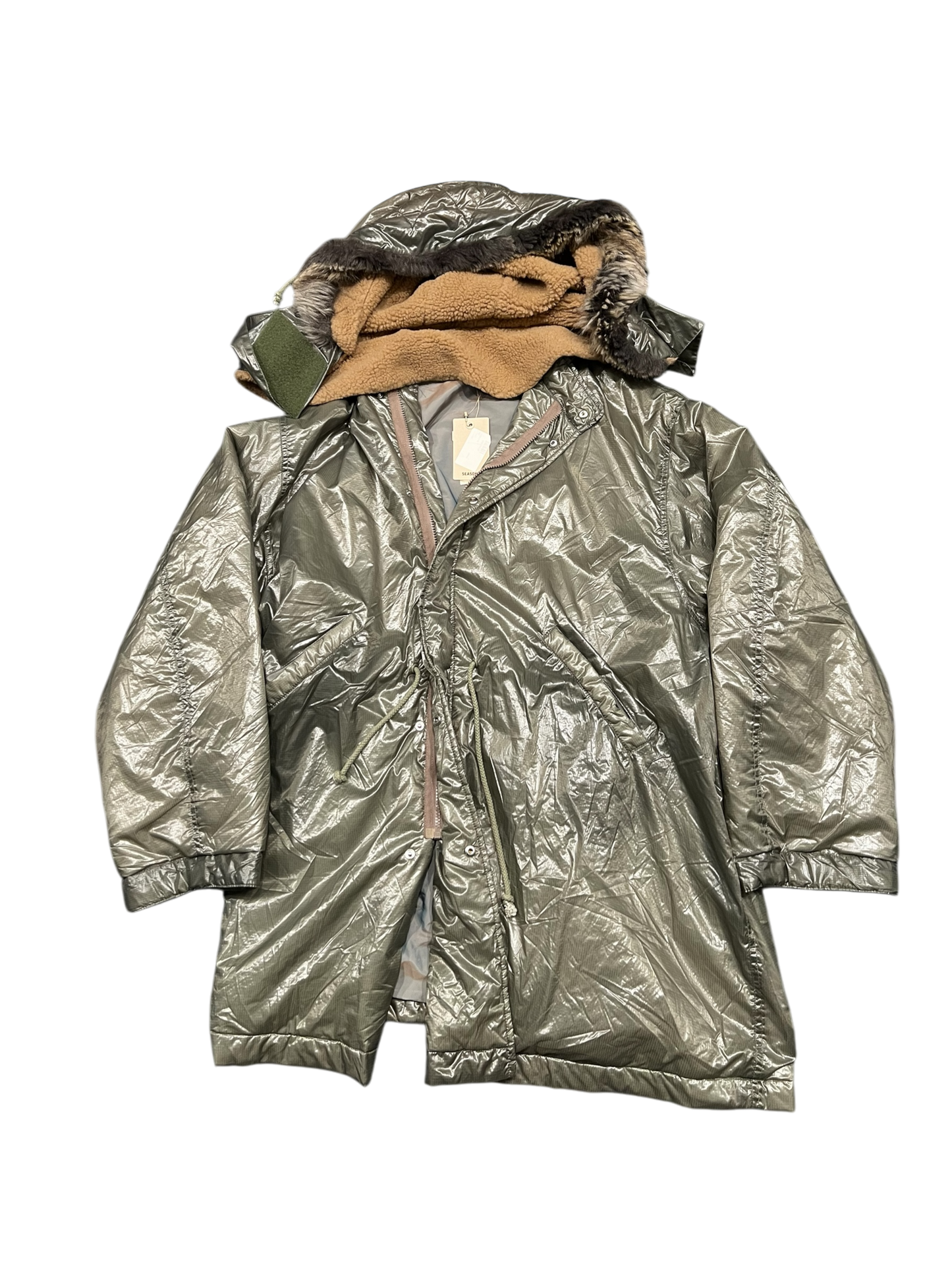 YZY Season 5 Faux Fur Coat