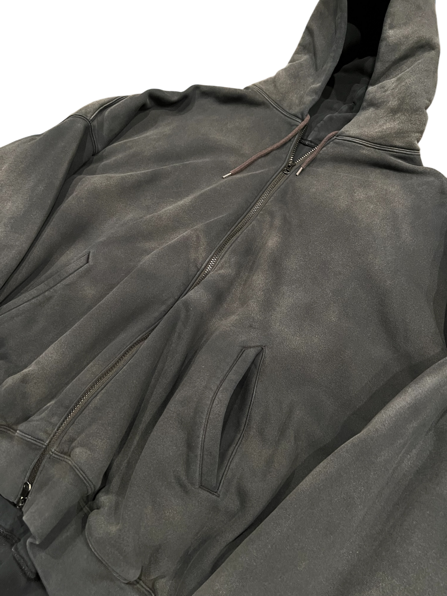 YZY Sample Double Layered Zip Hoodie