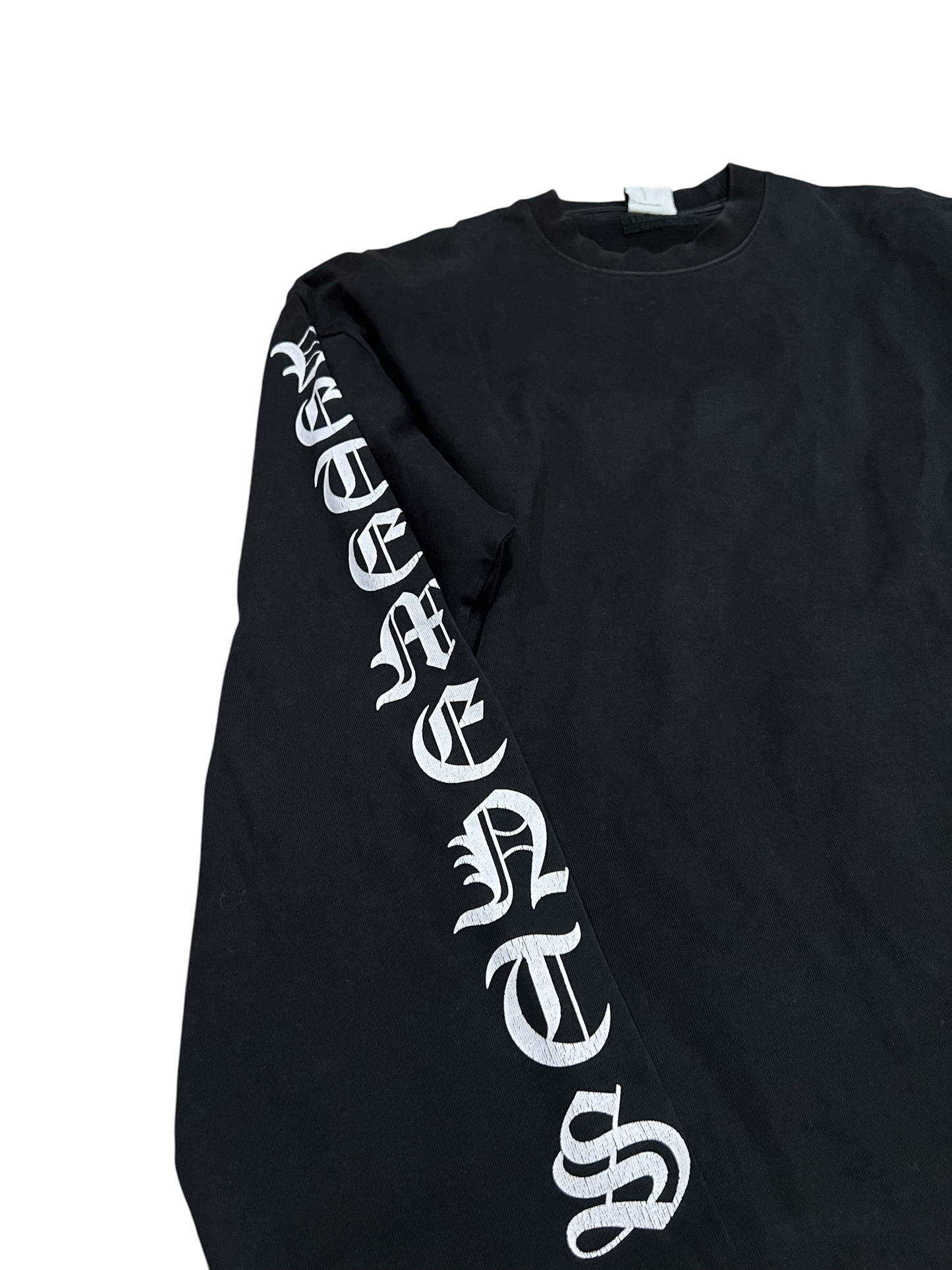 Vetements Logo Long Sleeve