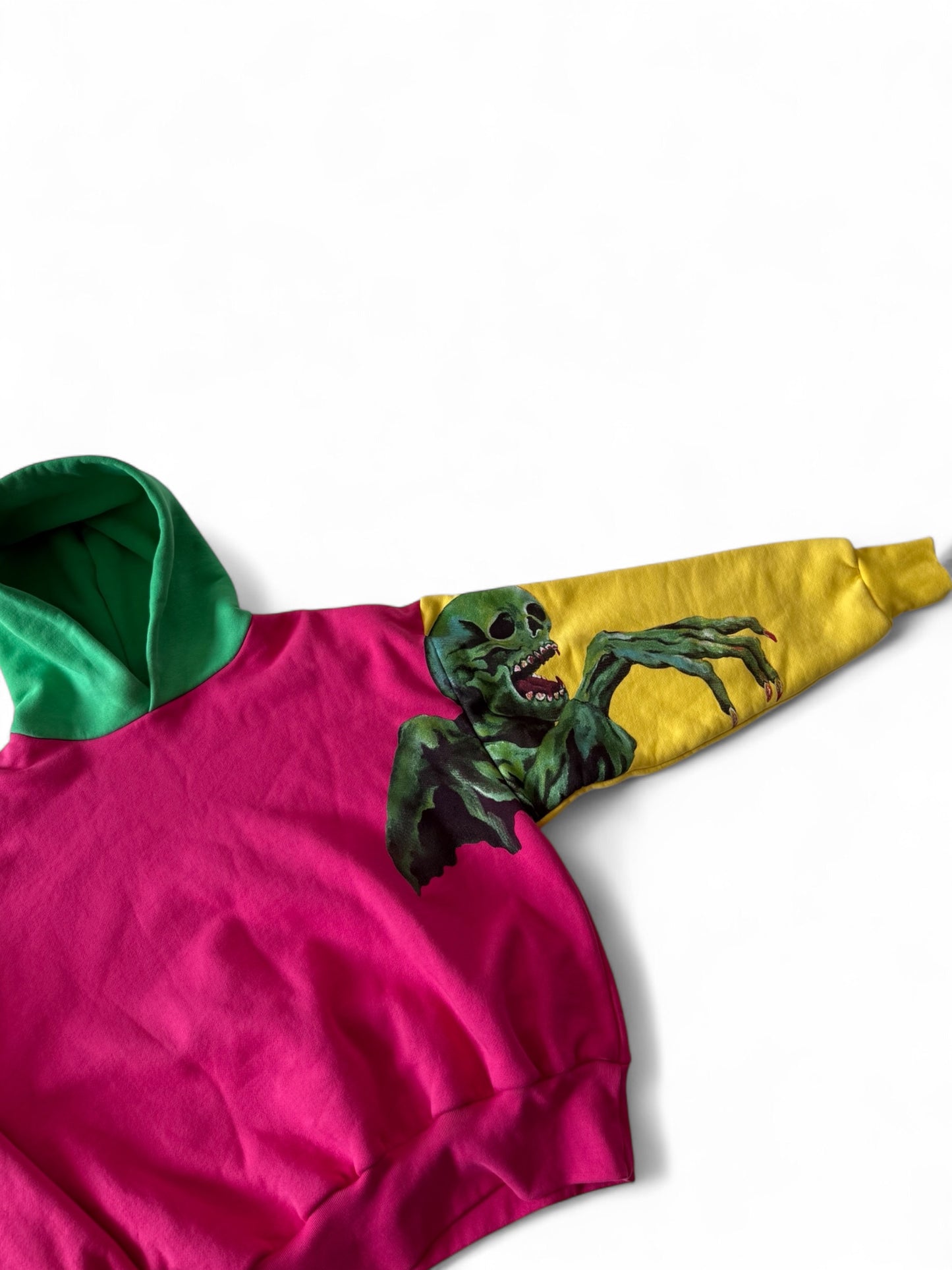 YZY 2020 Sample Skele Double Layer Hoodie