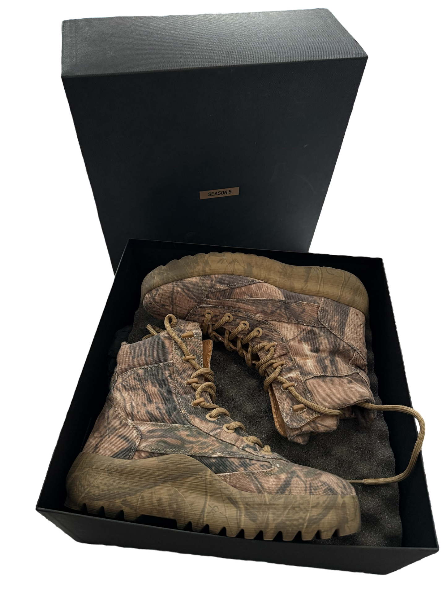 YZY Season 5 Canvas Camo Boot