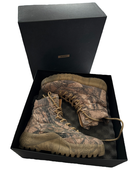 YZY Season 5 Canvas Camo Boot