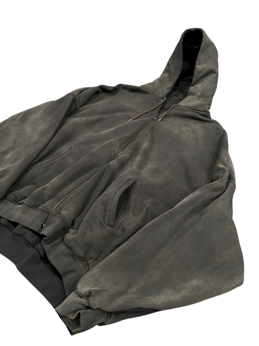 YZY Sample Double Layered Zip Hoodie