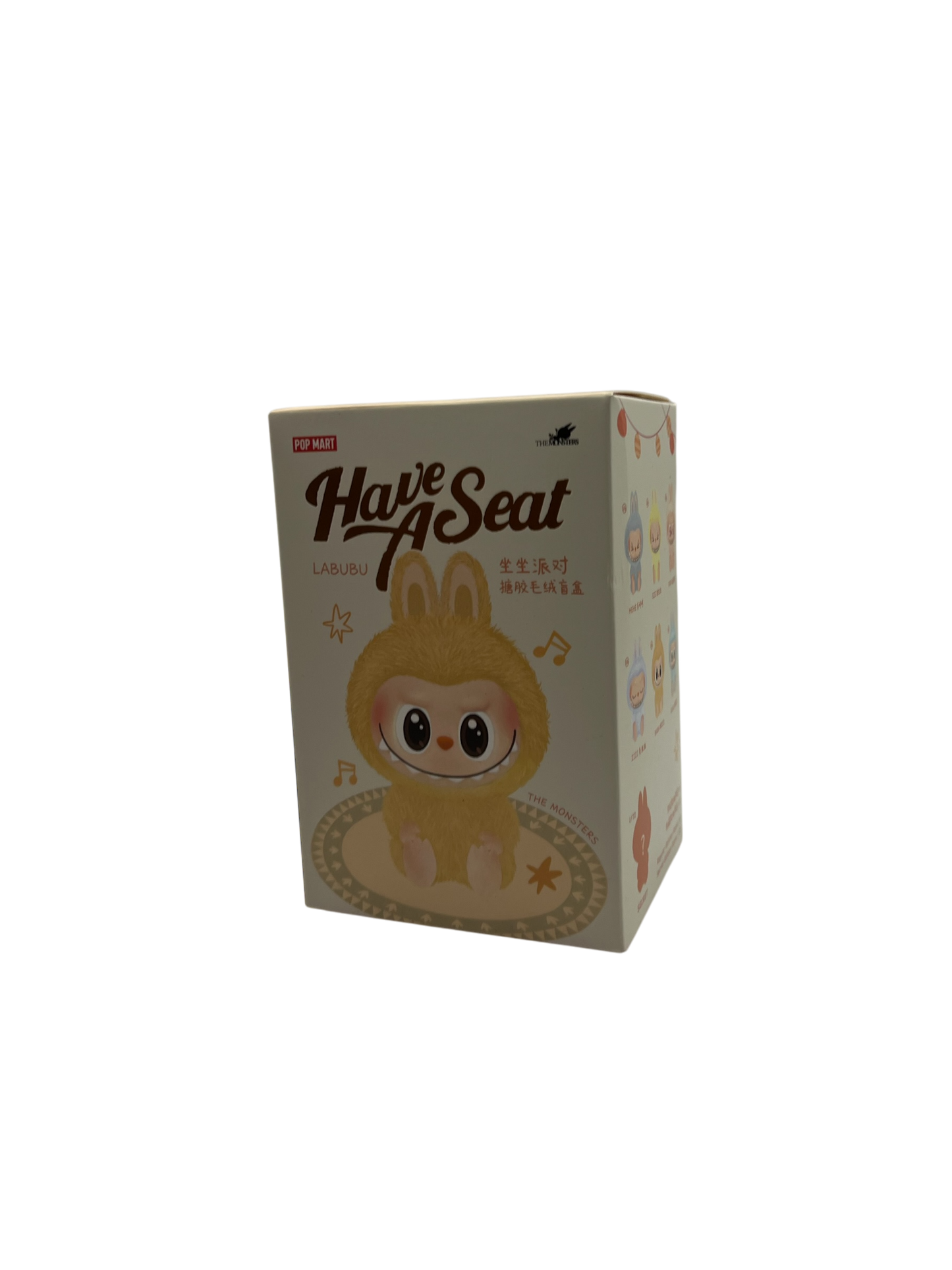 Pop Mart Labubu The Monsters Have a Seat Vinyl Plush Blind Box
