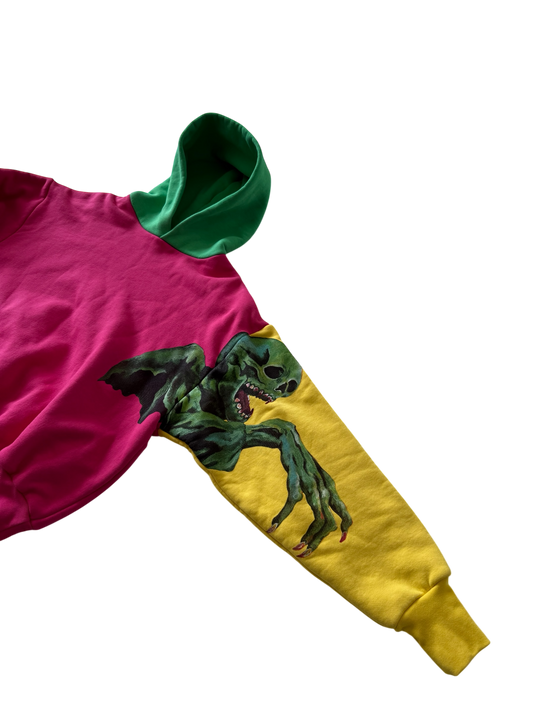 YZY 2020 Sample Skele Double Layer Hoodie