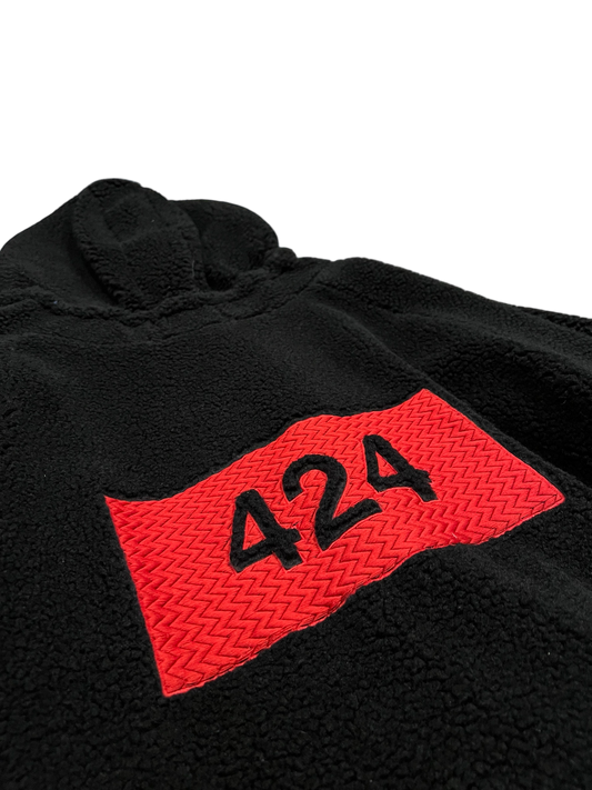 424 Logo Half Zip Jacket