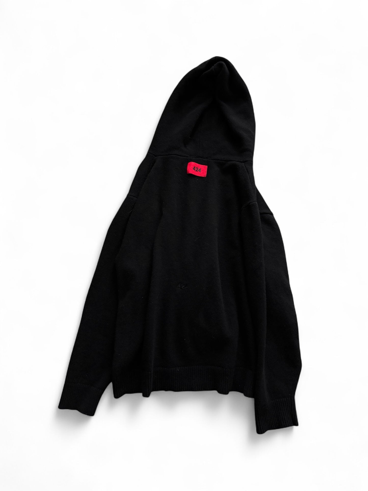 424 Wool Tag Zip Hoodie