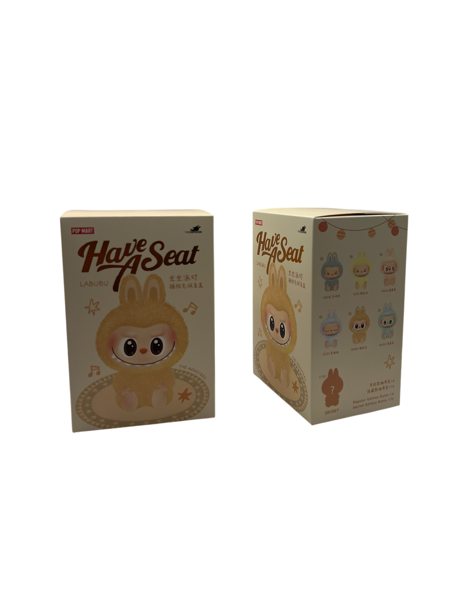 Pop Mart Labubu The Monsters Have a Seat Vinyl Plush Blind Box