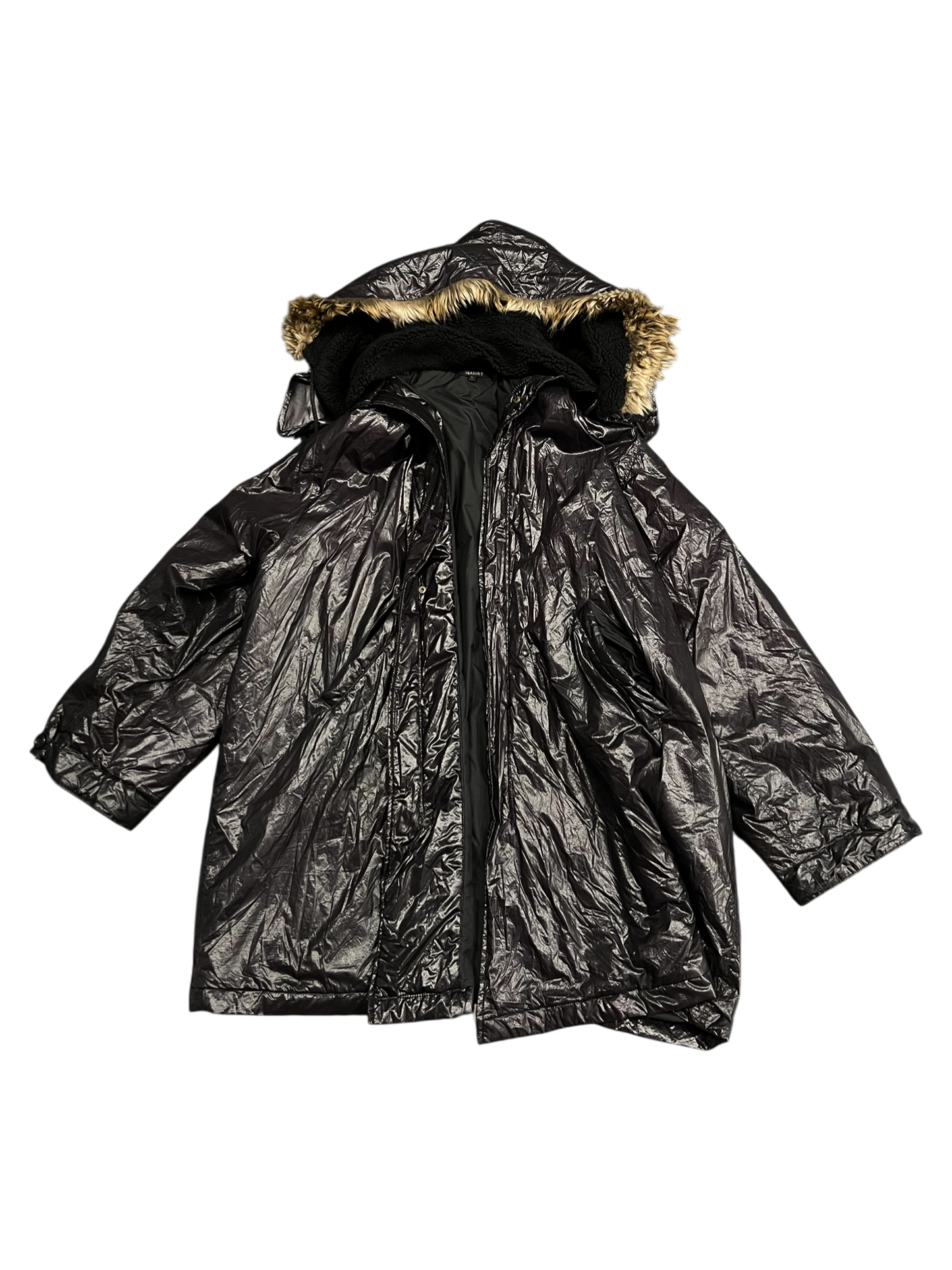 YZY Season 5 Faux Fur Coat