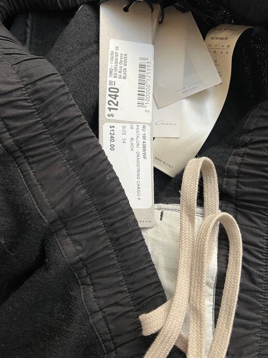 Rick Owens Cargo Woven Shorts