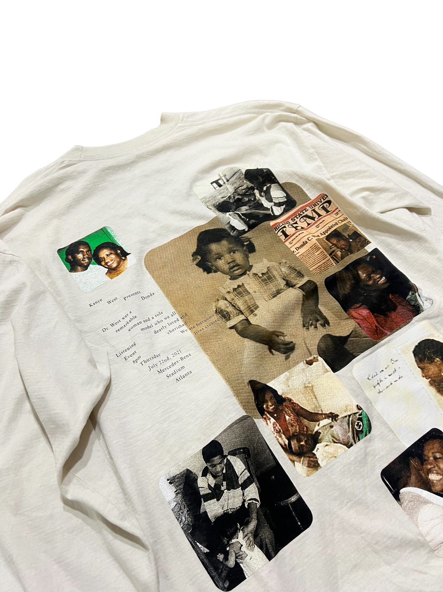 YZY Donda LP Unreleased Long Sleeve