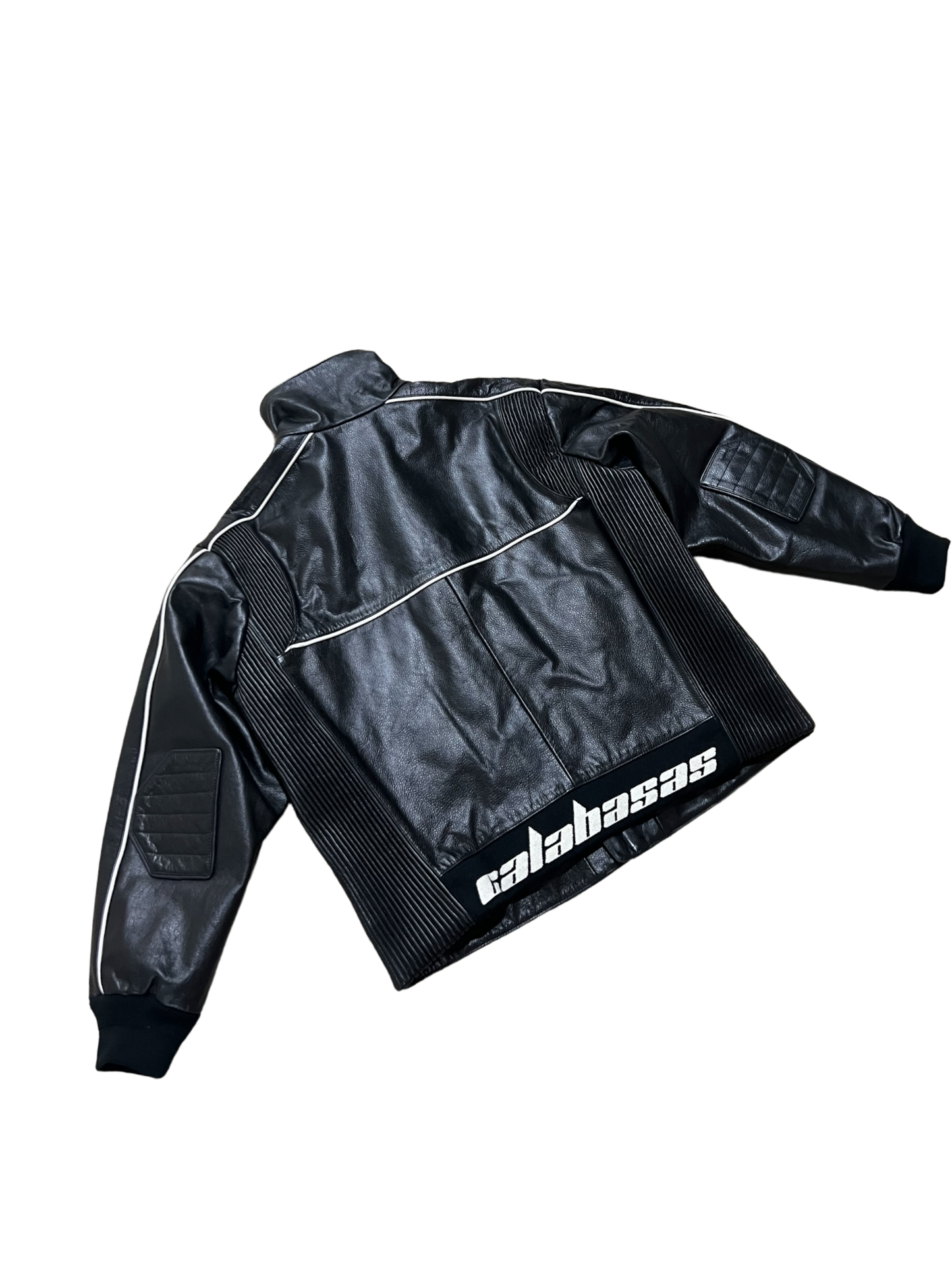 YZY Season 5 Calabasas Leather Jacket