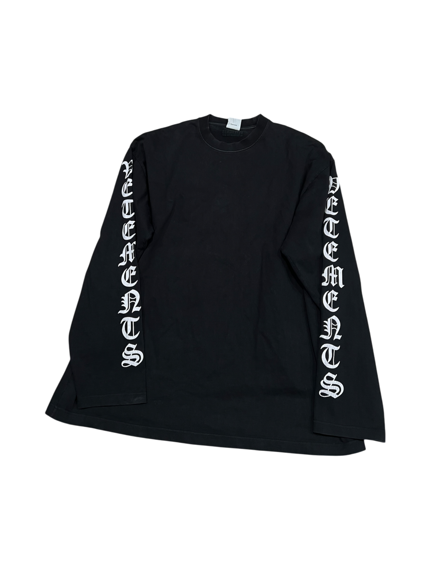 Vetements Logo Long Sleeve