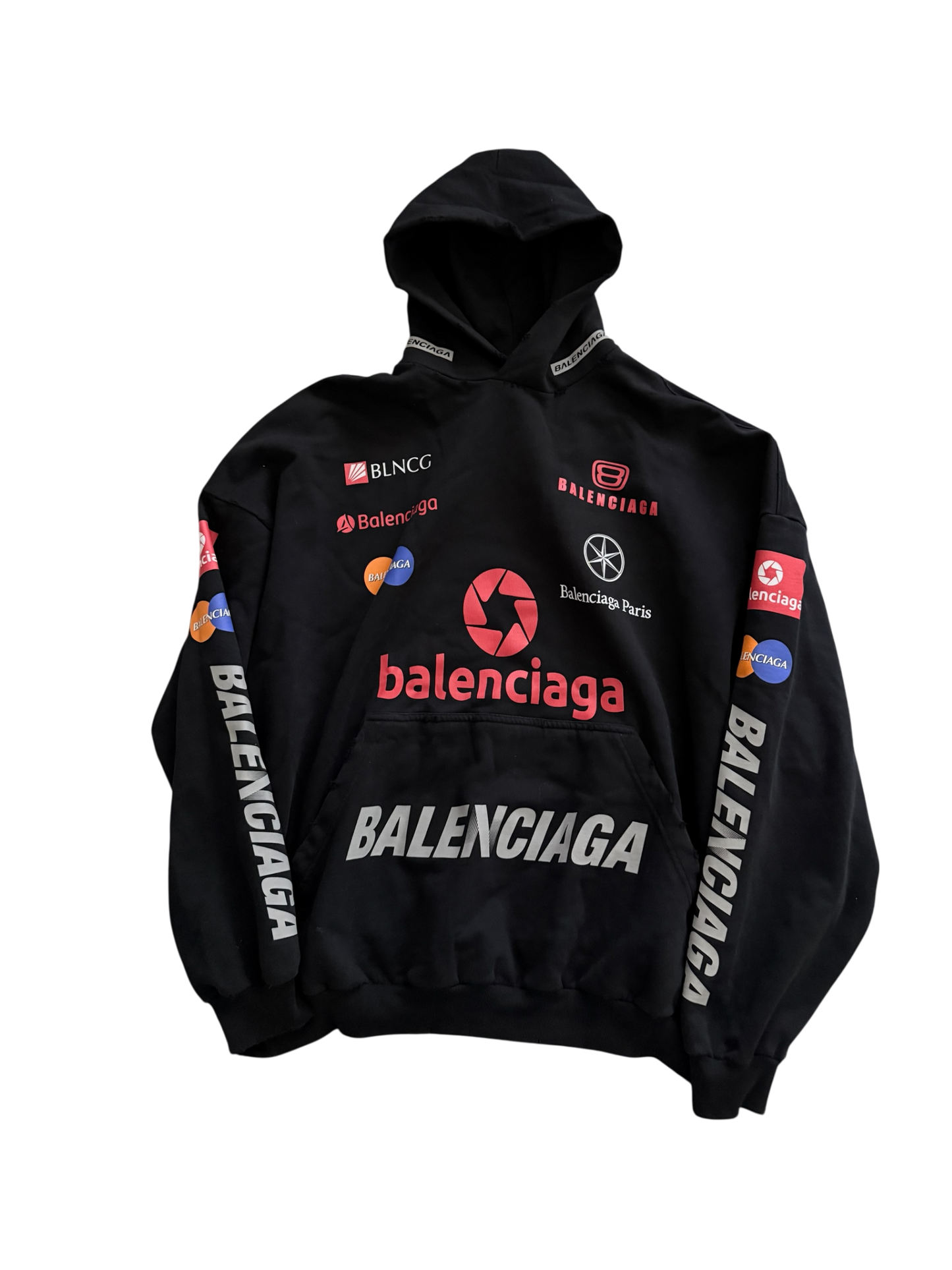 Balenciaga Logos Hoodie