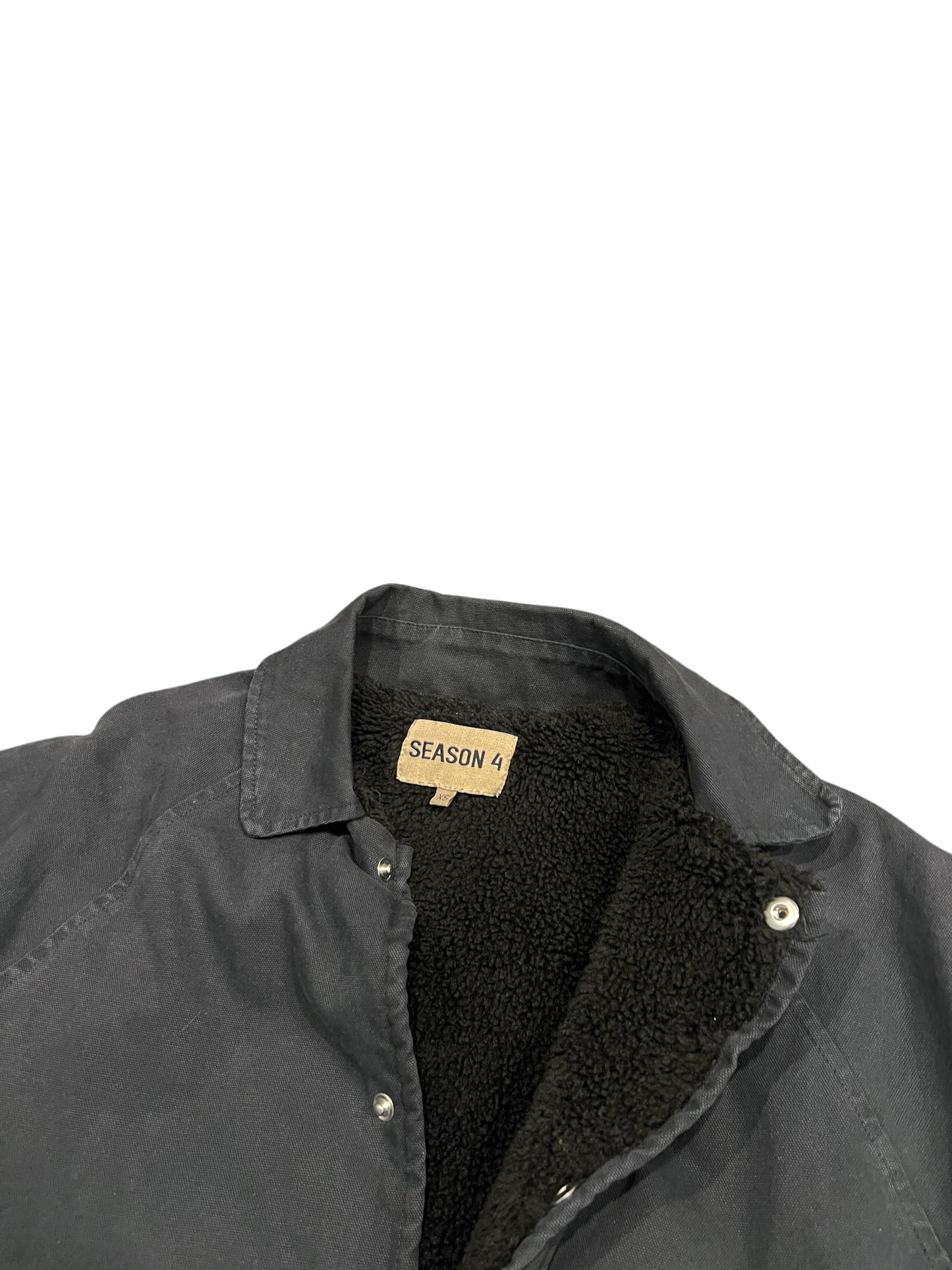 YZY Season 4 Sherpa Short Jacket