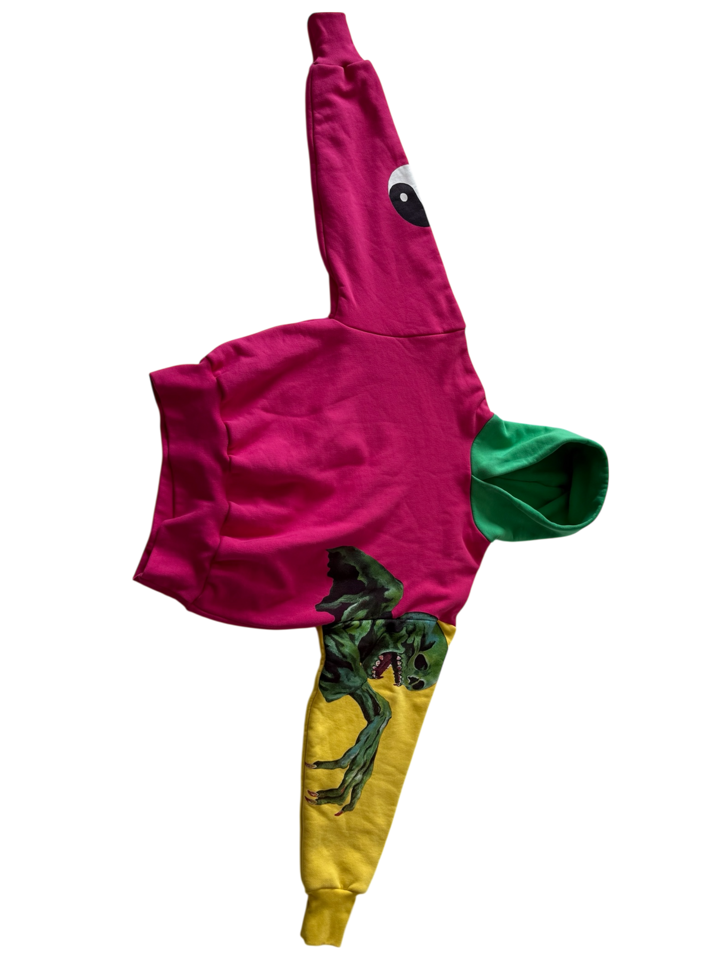 YZY 2020 Sample Skele Double Layer Hoodie