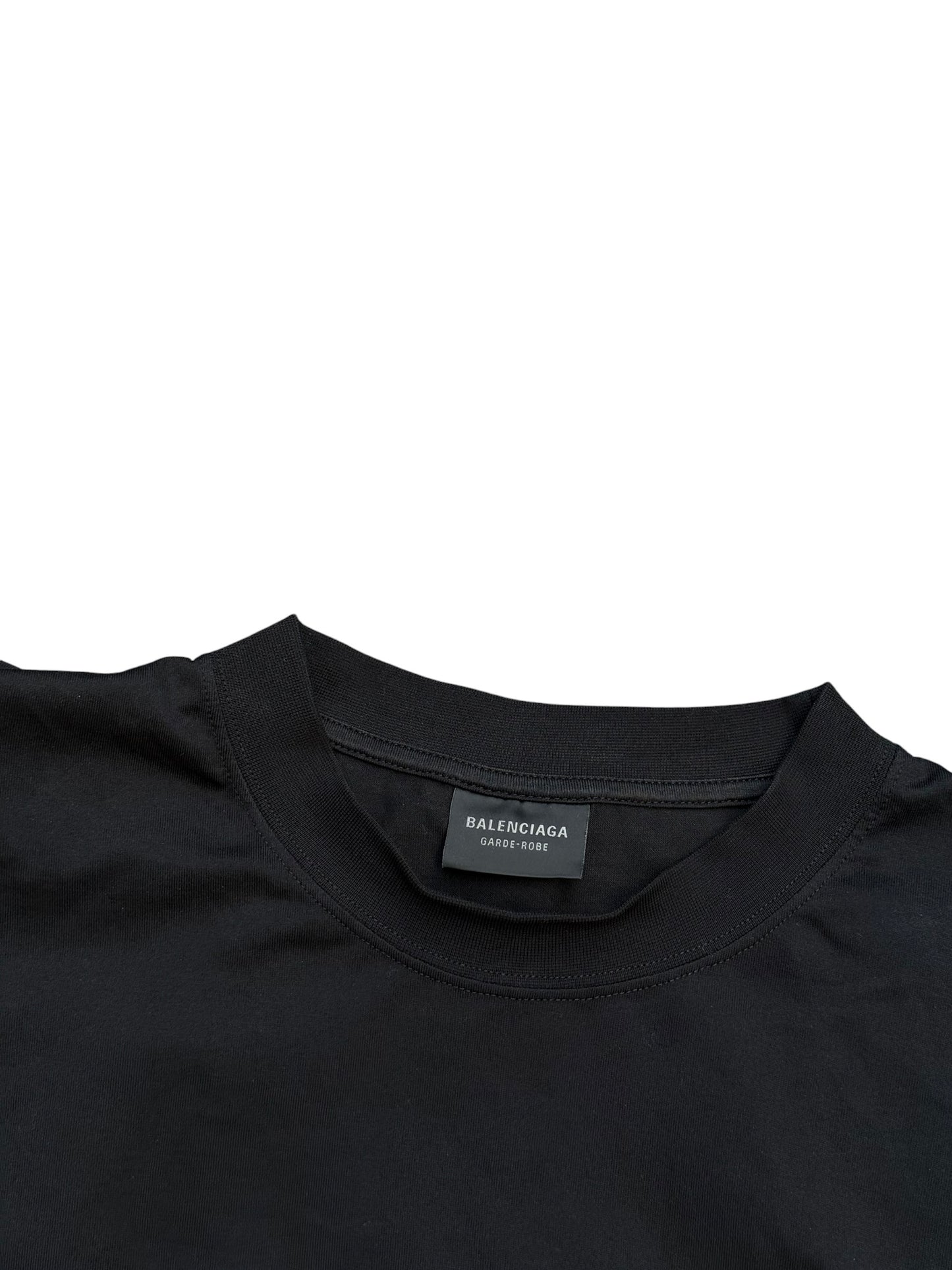 Balenciaga Label Logo Tee
