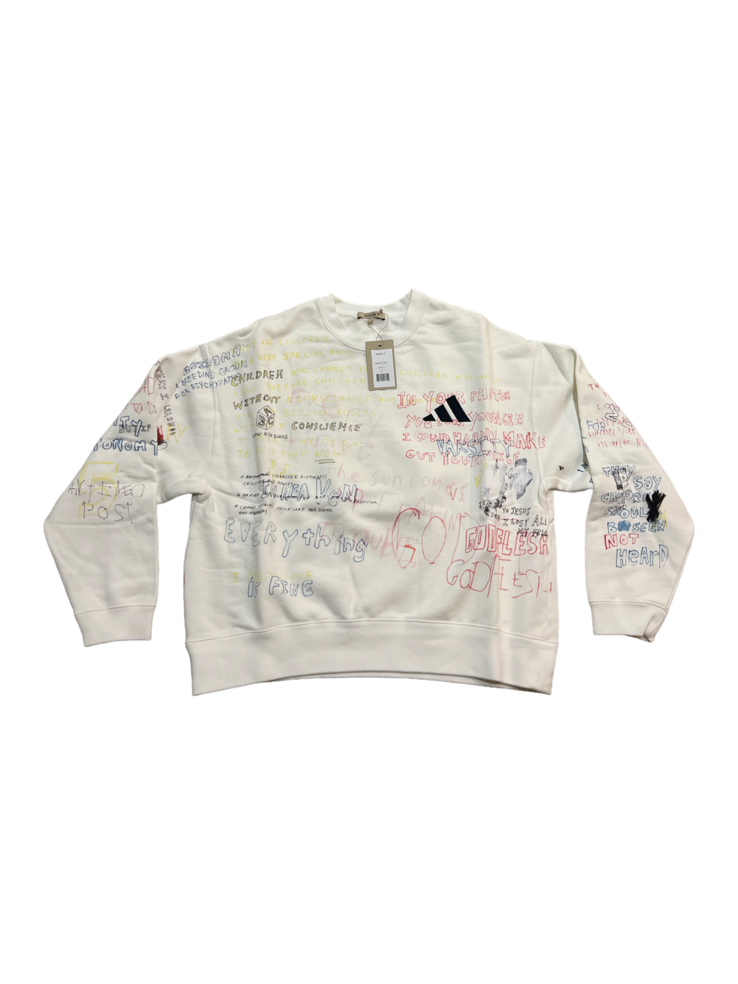 YZY Season 5 Adidas Crewneck