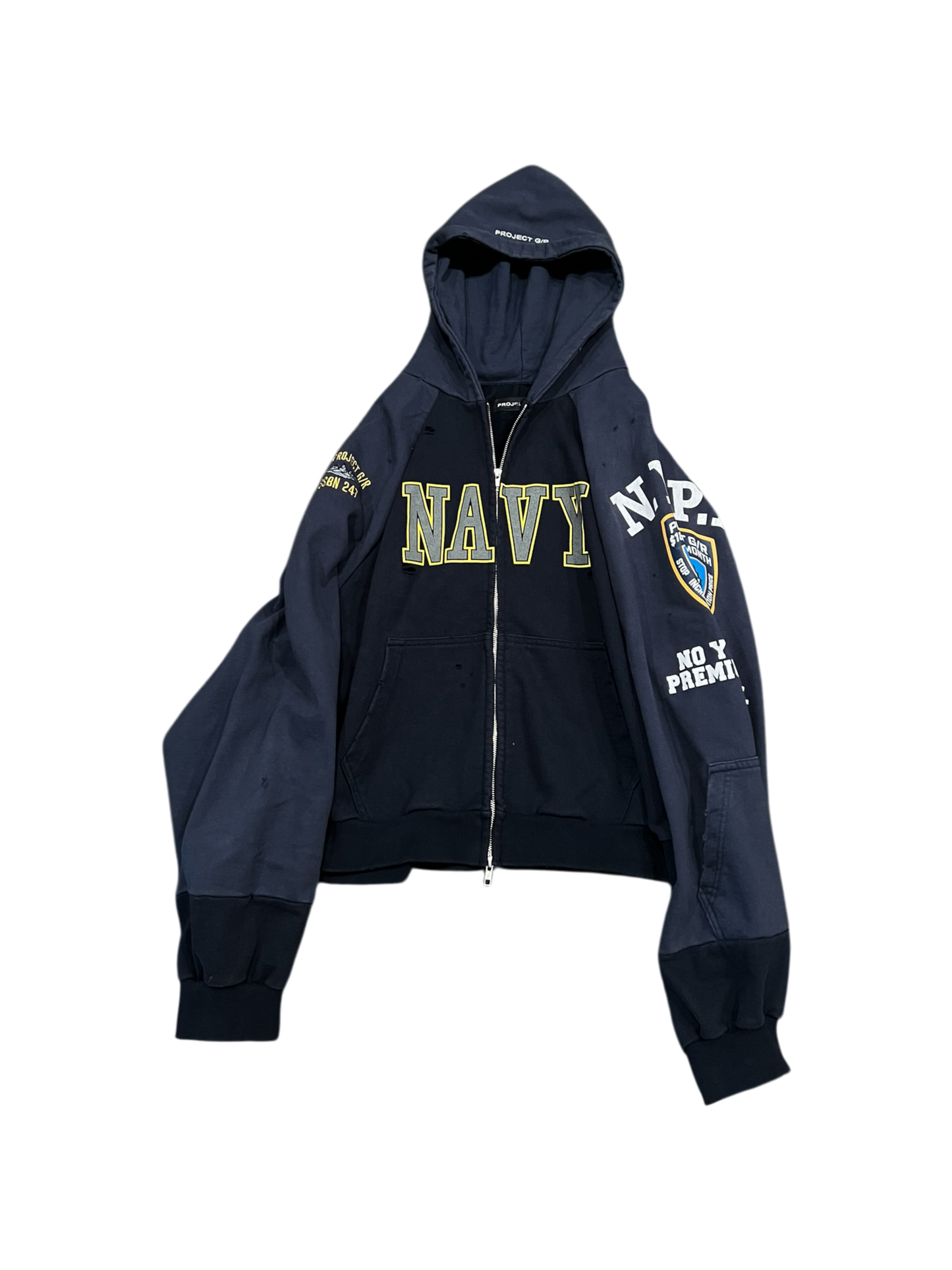 Project GR Reconstructed Zip Hoodie