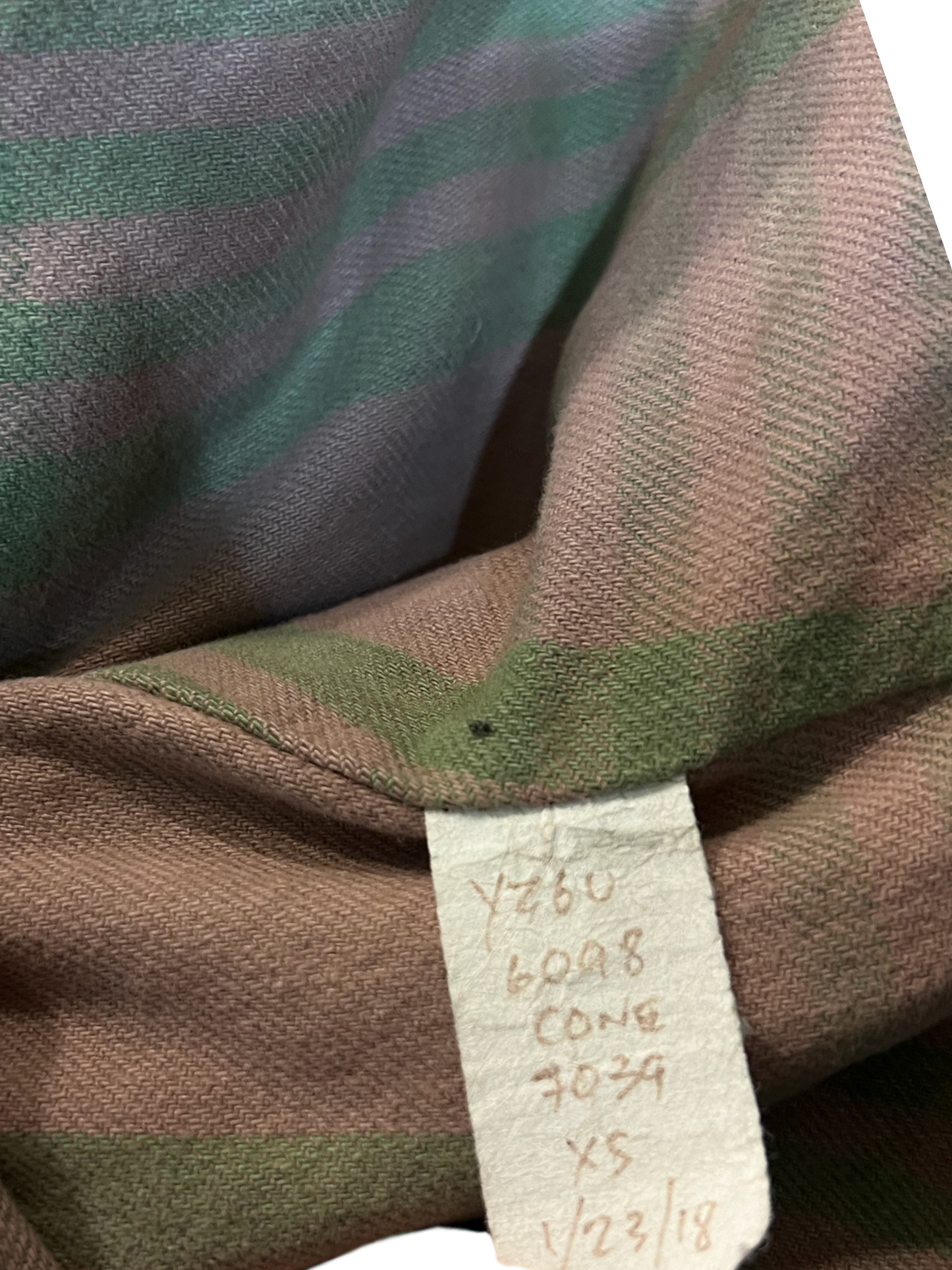 YZY Season 6 Flannel Lined Jacket Sample