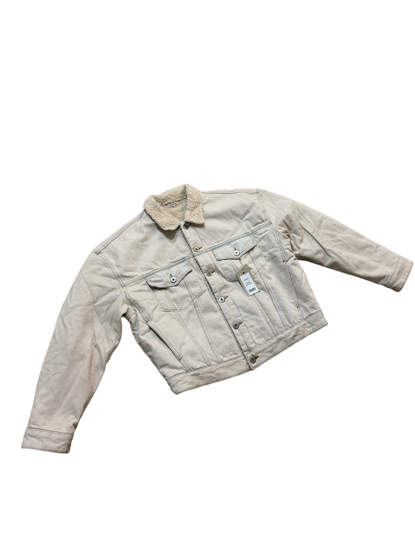 YZY Season 5 Sherpa Lined Denim Jacket