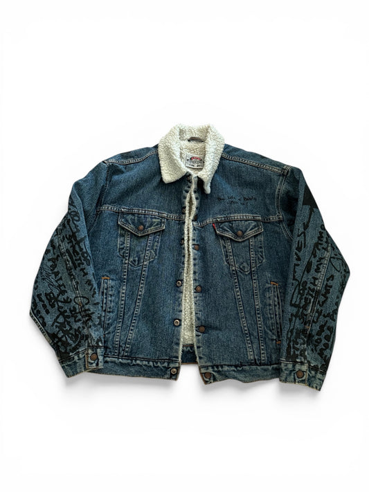 YZY TLOP Notepad Vintage Levis Shepra Jacket