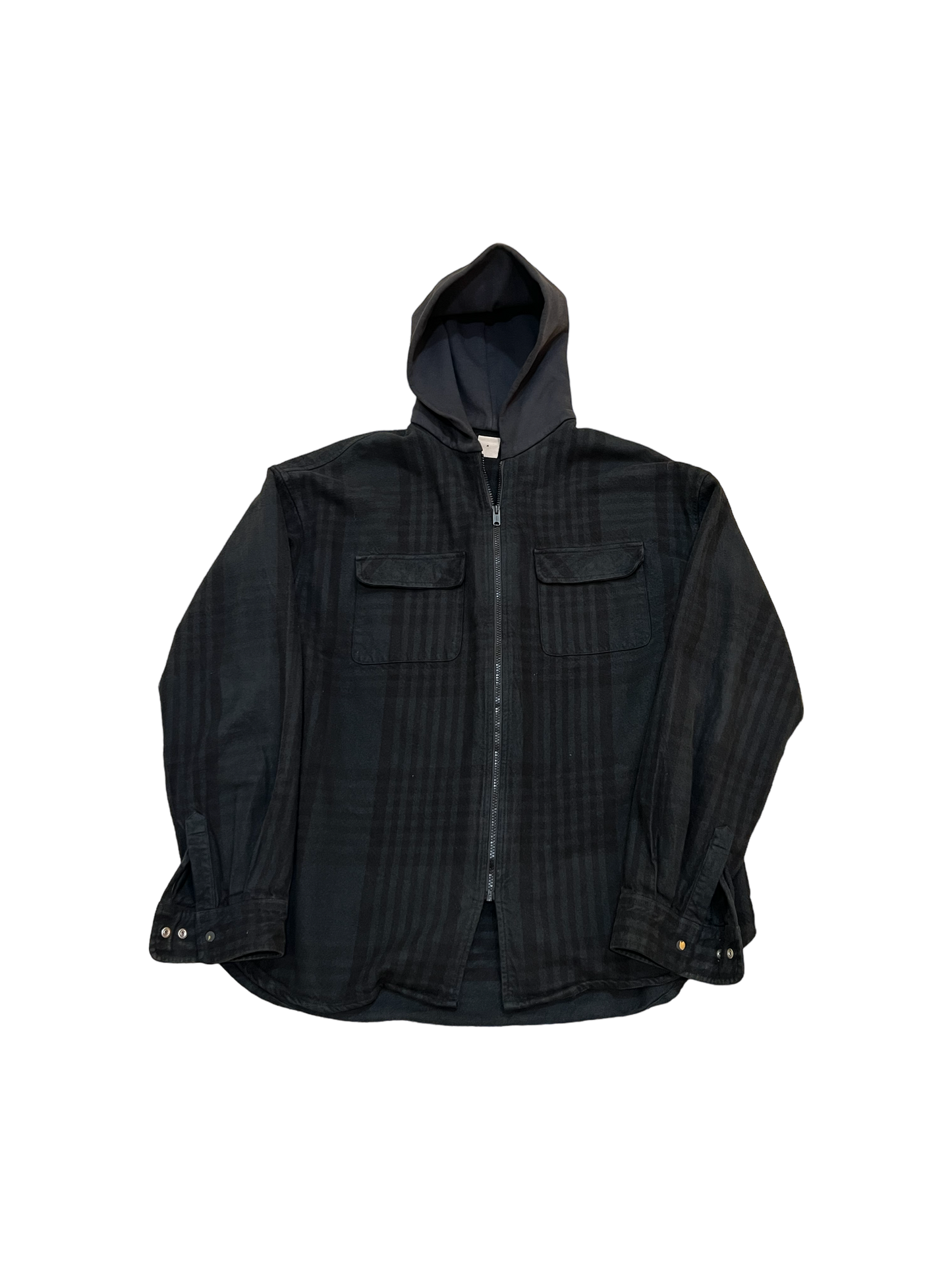 YZY Season 5 Hooded Flannel Jacket